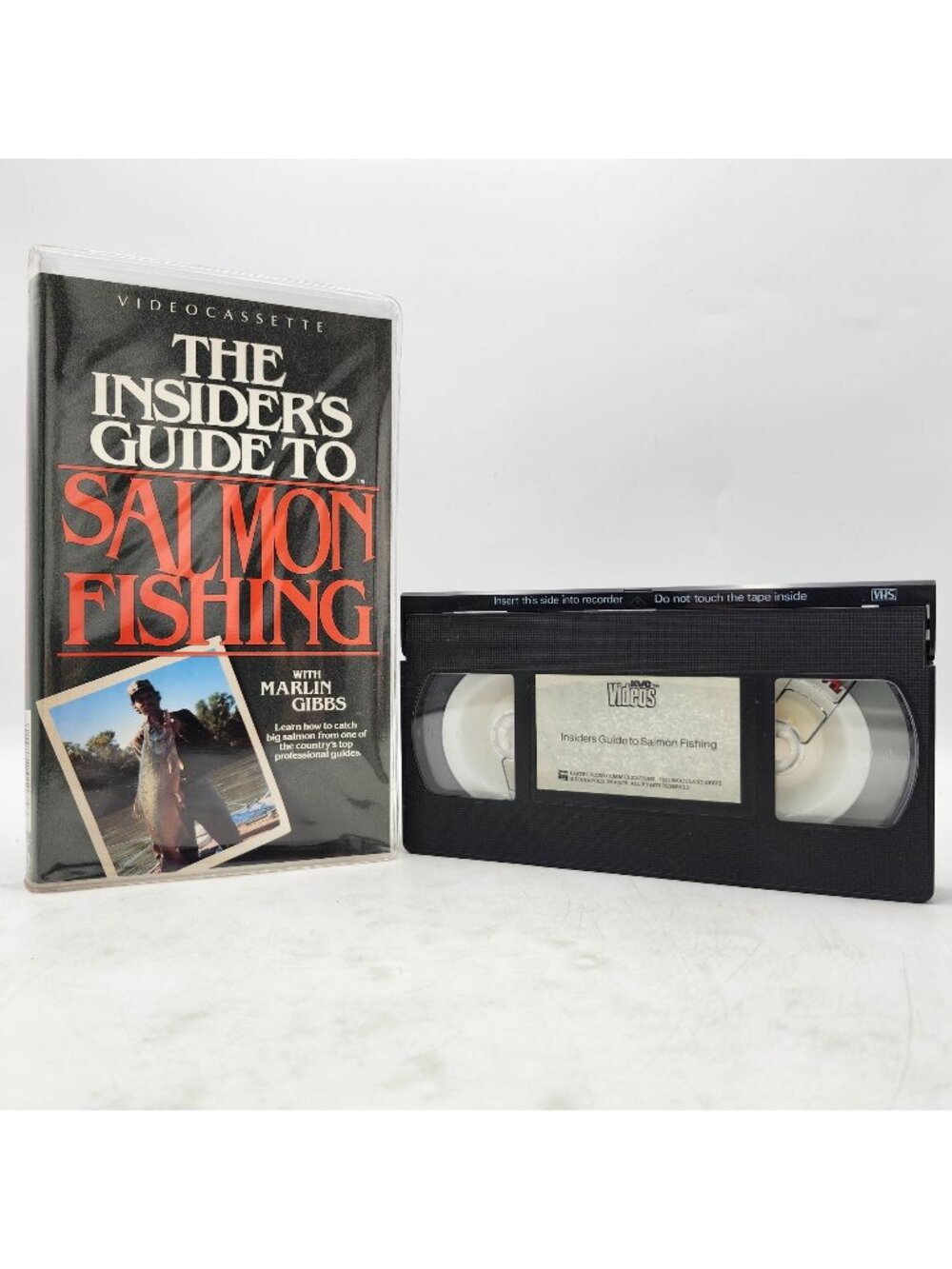 The Insiders Guide To Salmon Fishing VHS Marlin Gibbs KVC Videos 1986